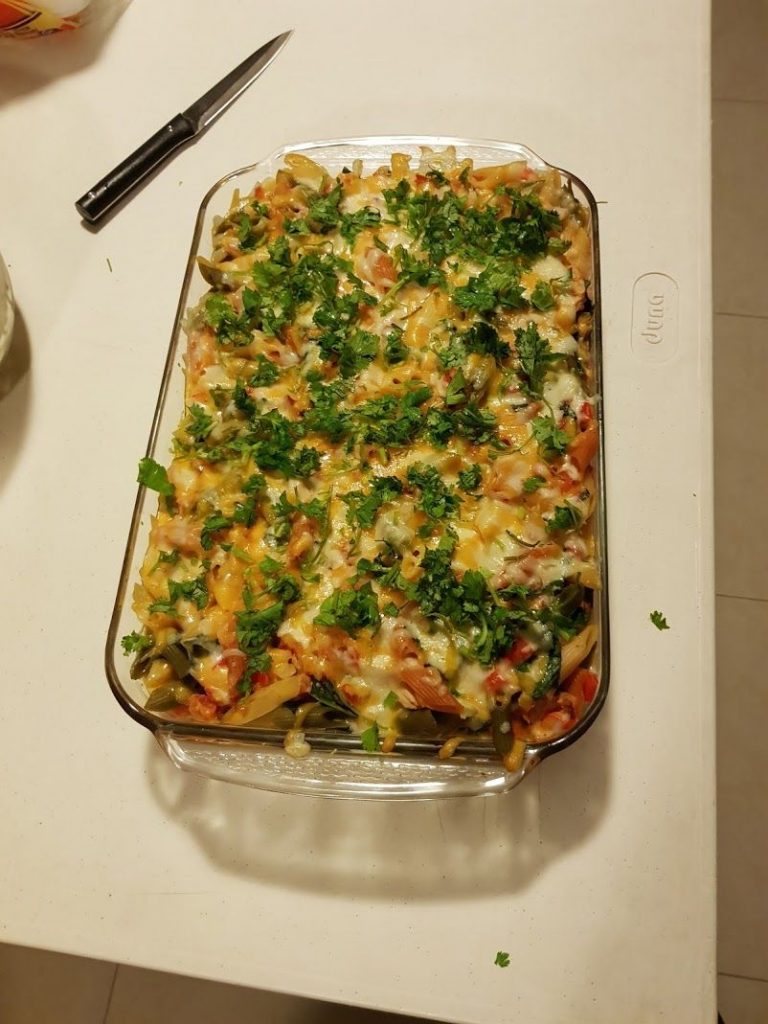 Cheesy Pasta Bake With Chicken And Bacon Recipe Miss Cooker