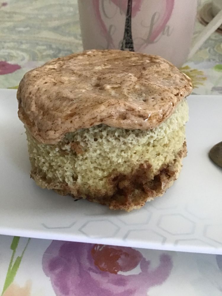 CINNAMON ROLL MUG CAKE – Miss Cooker