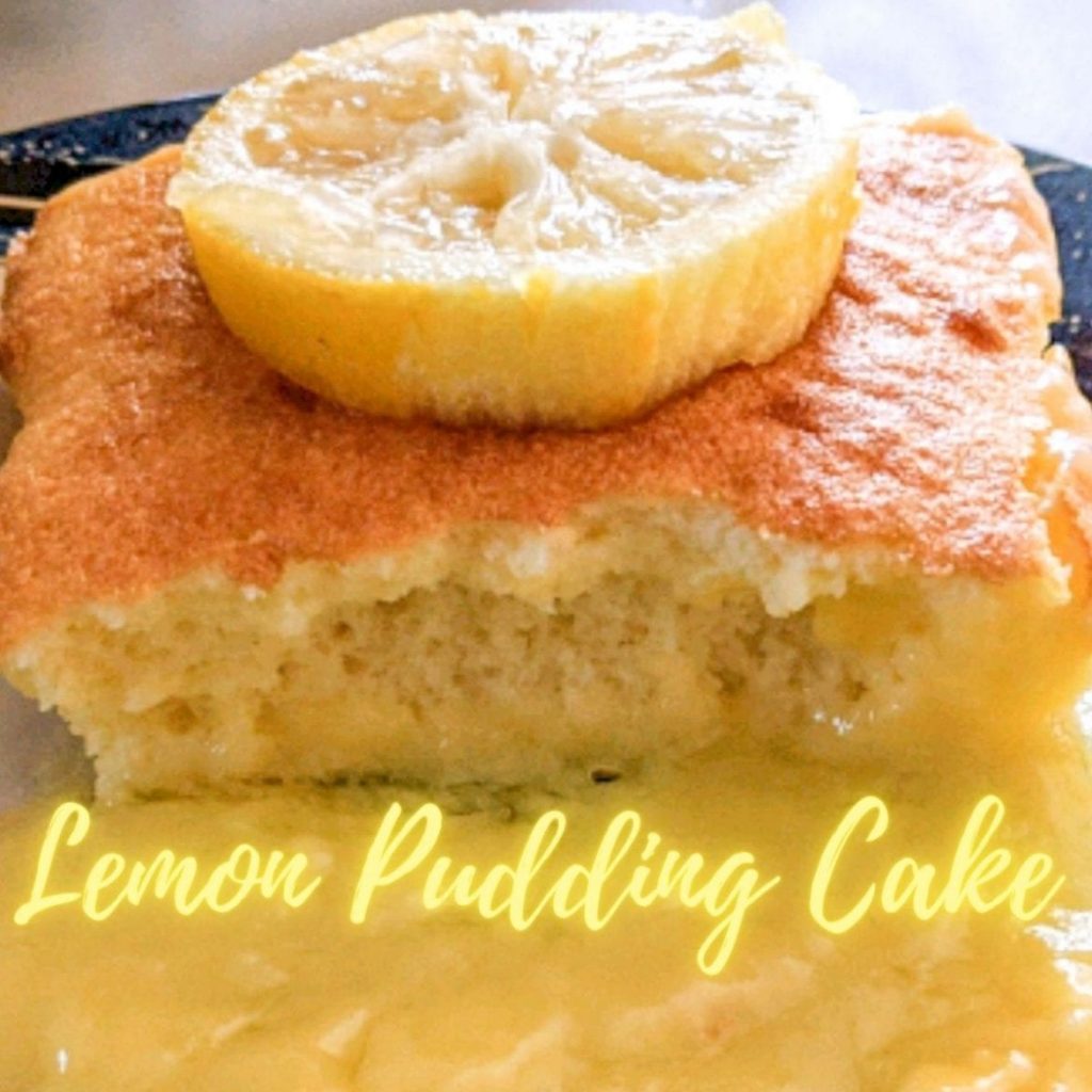 THIS LEMON PUDDING CAKE TASTES LIKE SUNSHINE Miss Cooker