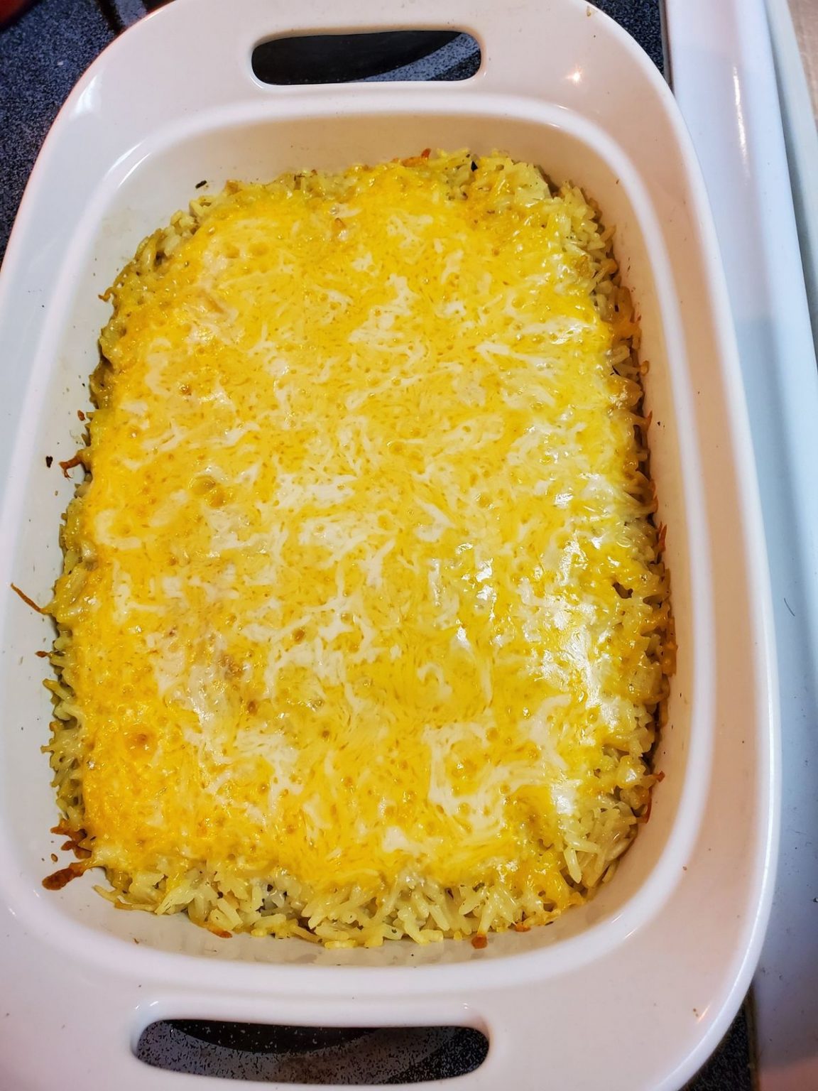 CHEESY GROUND BEEF AND RICE CASSEROLE Miss Cooker