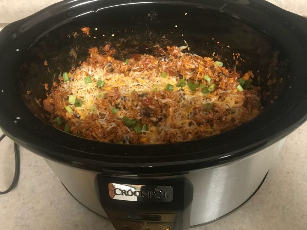 SLOW COOKER CHICKEN ENCHILADA QUINOA Miss Cooker
