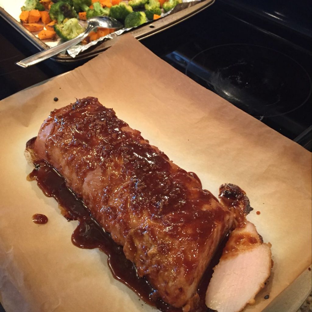 TERIYAKI PORK TENDERLOIN WITH MAPLEGINGER GLAZE Miss Cooker
