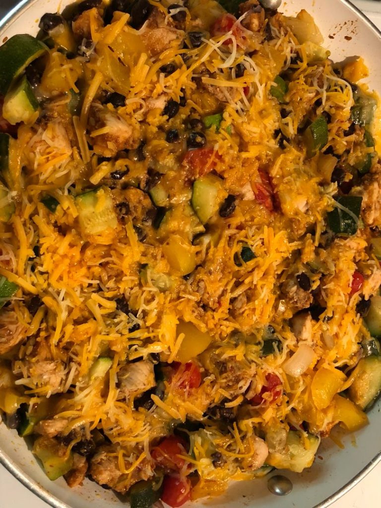 TEX MEX CHICKEN AND ZUCCHINI – Miss Cooker