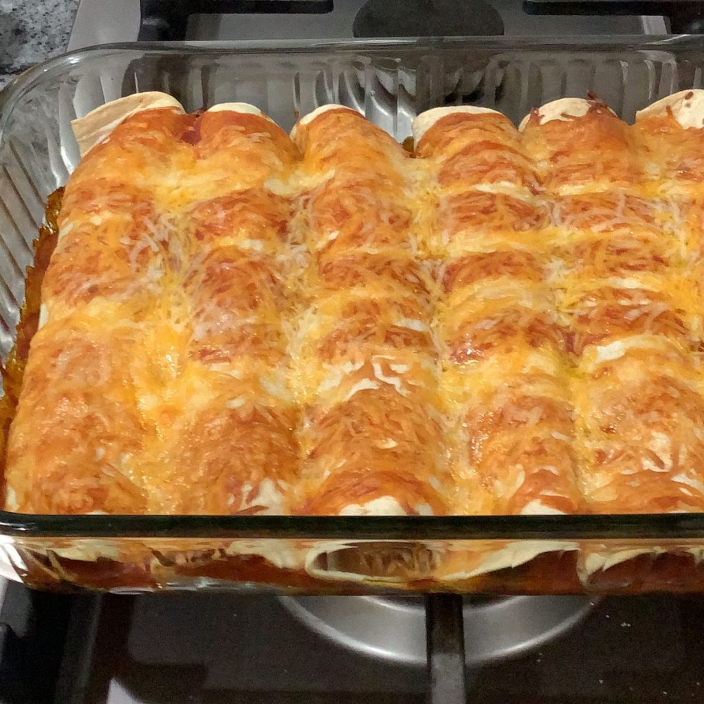 CHICKEN ENCHILADAS Miss Cooker