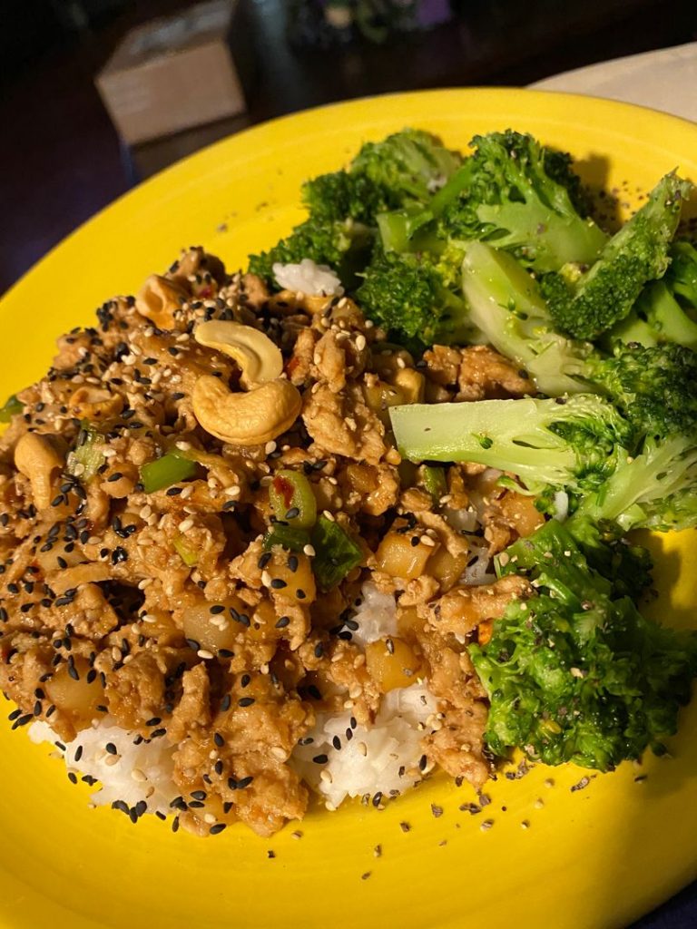 GROUND GENERAL TSO’S CHICKEN Miss Cooker