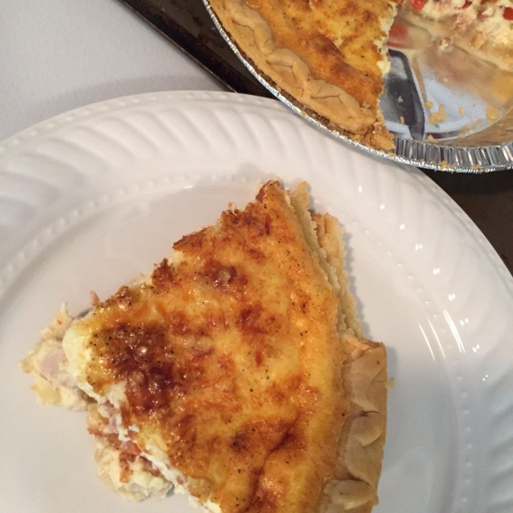 KENTUCKY HOT BROWN QUICHE Miss Cooker