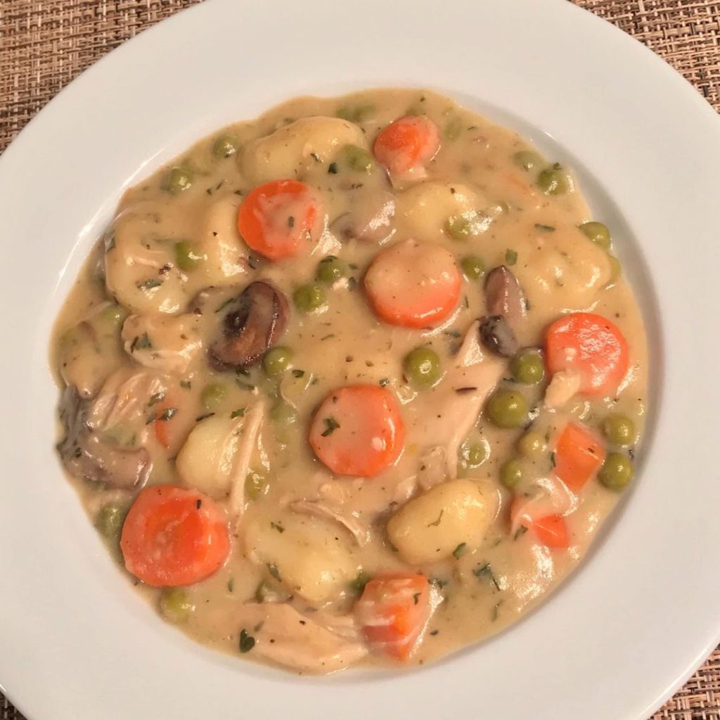 ONE POT GNOCCHI CHICKEN POT PIE Miss Cooker
