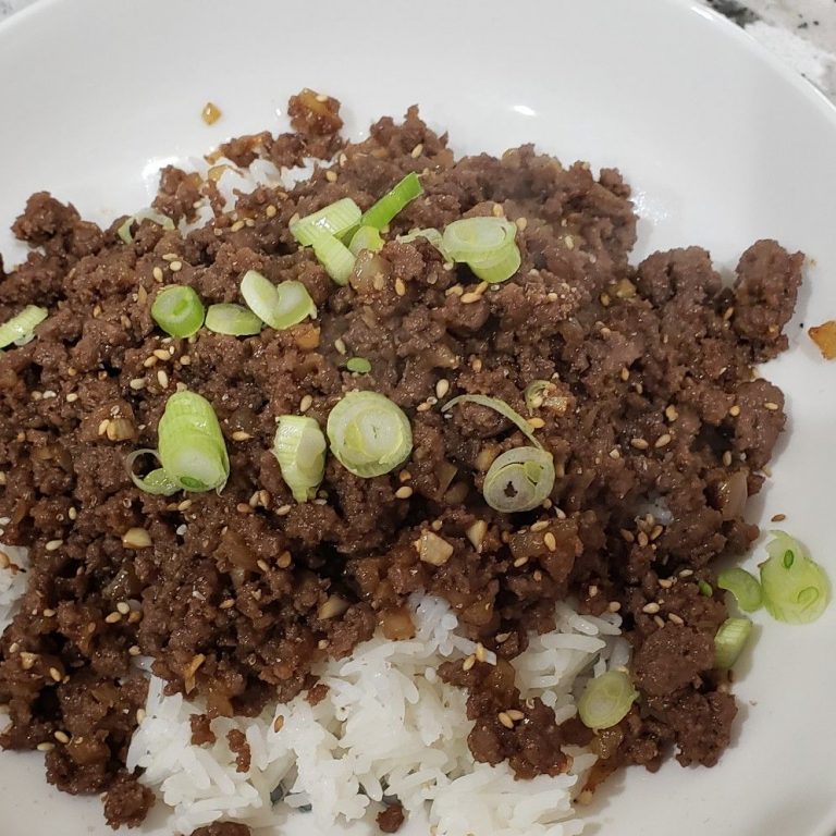 GROUND BEEF BULGOGI – Miss Cooker